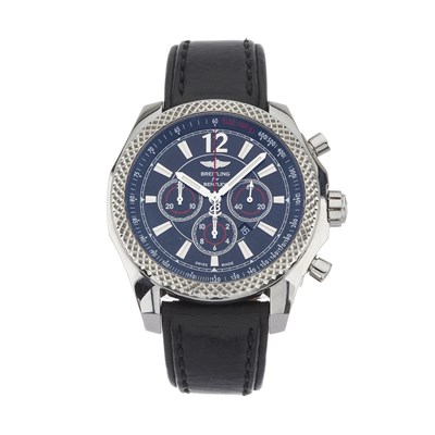 Lot 222 - Breitling, a special edition stainless steel Breitling for Bentley Barnato 42 wrist watch