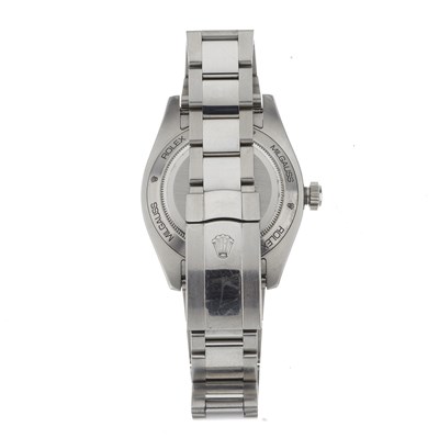 Lot 266 - Rolex, a stainless steel Oyster Perpetual Milgauss bracelet watch