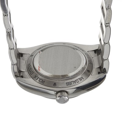 Lot 266 - Rolex, a stainless steel Oyster Perpetual Milgauss bracelet watch
