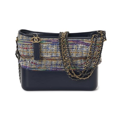 Lot 316 - Chanel, a tweed Gabrielle Hobo handbag.