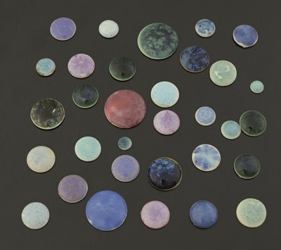 Lot 514 - Ruskin Pottery, a collection of small and...
