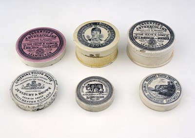 Lot 183 - A collection of toothpaste and Bears Grease...