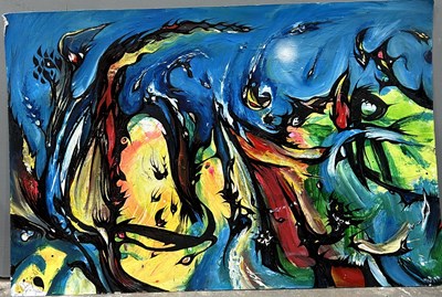 Lot 317 - David Wilde (British, 1918-1974), Cornfield in...