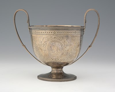 Lot 203 - A George III silver twin-handled bowl, with...