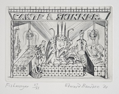 Lot 219 - Edward Bawden R.A. (British, 1903-1989),...