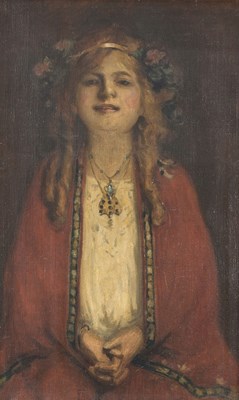 Lot 301 - Pre-Raphaelite School, late 19th/early 20th...