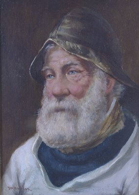 Lot 291 - David W. Haddon (British, 1859-1911), portrait...