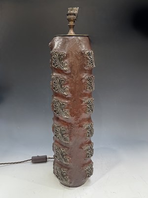 Lot 531 - An English table lamp, late 19th century, the...