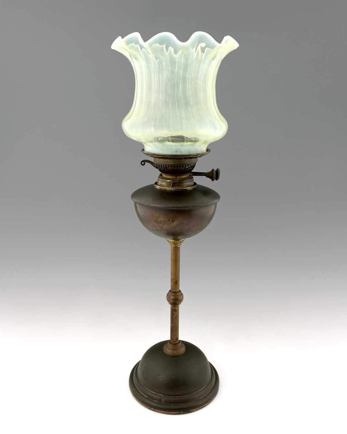 Lot 85 - W A S Benson, an Arts and Crafts copper and...