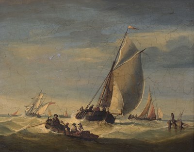 Lot 279 - George Digby (British, 1833-1894), a marine...