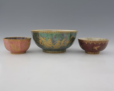Lot 511 - A Wedgwood dragon lustre bowl, Imperial form,...