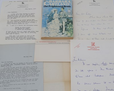 Lot 203 - Cartland, Barbara, The Frightened Bride, 1975...