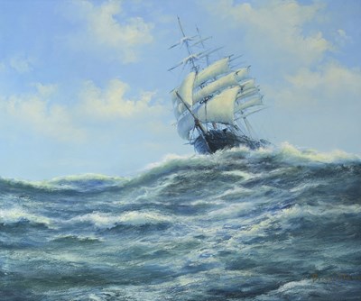 Lot 308 - Brian Murray (British, 20th Century), a marine...
