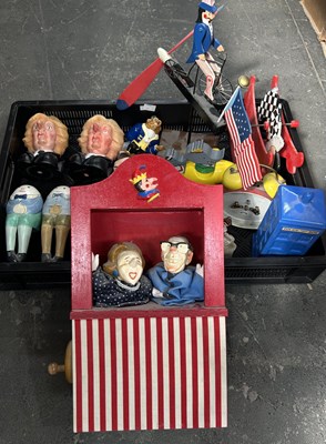 Lot 22 - A collection of rubber Spitting Image Heads,...