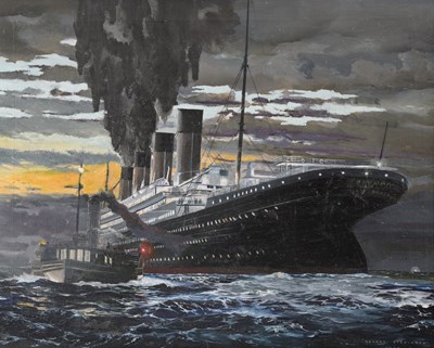 Lot 280 - George Dickinson (British, 20th Century),...