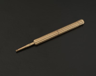 Lot 40 - An American gold coloured metal propelling...