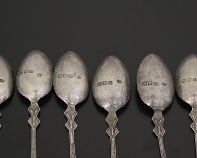 Lot 54 - Kate Harris for William Hutton, a set of six...