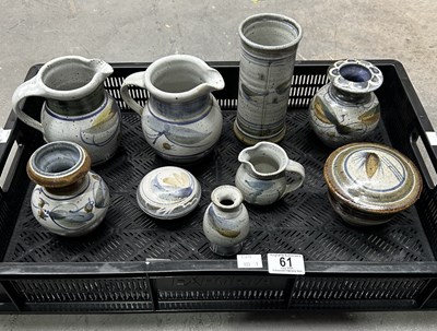Lot 61 - A collection of studio pottery by Andrew Hague...