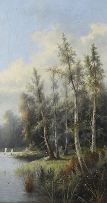 Lot 296 - British School, late 19th Century, tranquil...