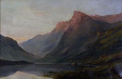 Lot 310 - Alfred Fontville de Breanski (British,...