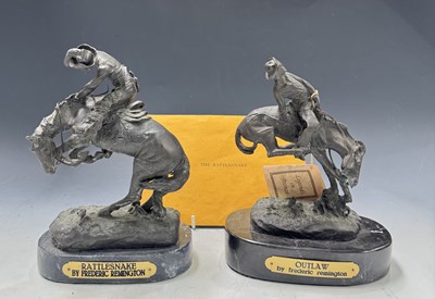Lot 240 - After Frederic Sackrider Remington (American,...