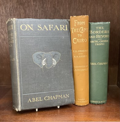 Lot 281a - Hardback books; On Safari by Abel Chapman,...