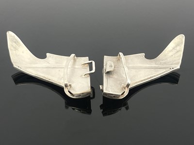 Lot 311 - A Secessionist silver plated and gem set...