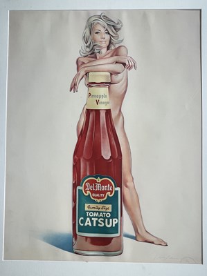 Lot 300 - Mel Ramos (American, 1935-2018), Tomato Catsup,...