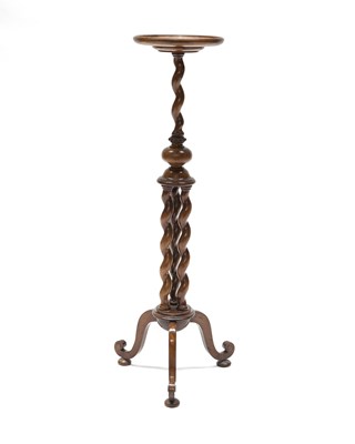 Lot 362 - A 19th-century turned fruitwood jardiniere...
