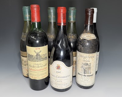 Lot 279 - Red Wine: Three bottles of Thorin Morgon...