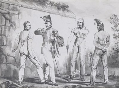 Lot 234 - Attributed to Horace Vernet (French,...