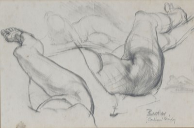 Lot 270 - Reg Butler (British, 1913-1981), Ondine Study,...