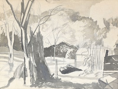 Lot 269 - John N. Nash R.A. (British, 1893-1977), Trees...