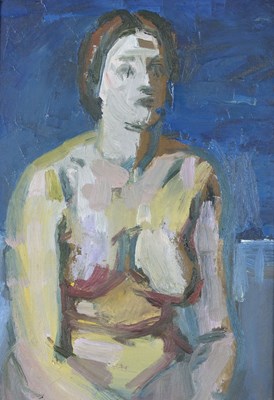 Lot 323 - Norman Laycock (British, 1920-1985), Seated...
