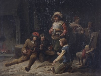 Lot 297 - Christian Sell (German, 1831-1883),...