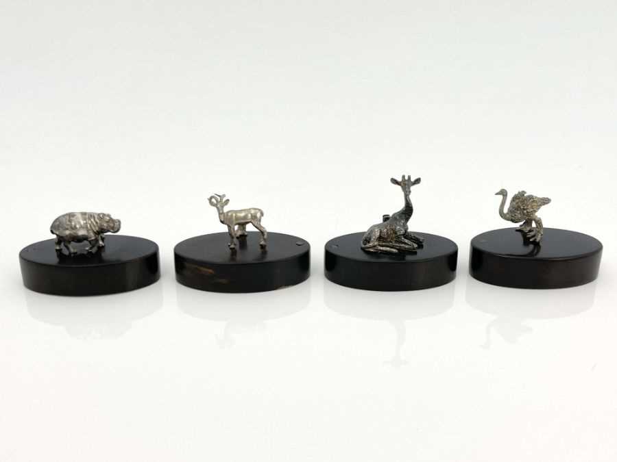 Lot 333 - Patrick Mavros, a set of four boxed Modernist...
