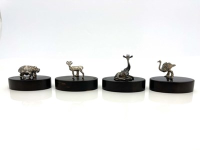 Lot 333 - Patrick Mavros, a set of four boxed Modernist...
