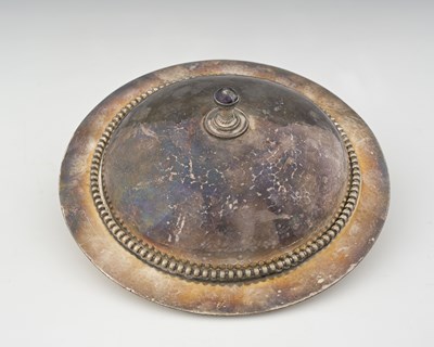 Lot 10 - Guild of Handicraft, a silver-plated muffin...