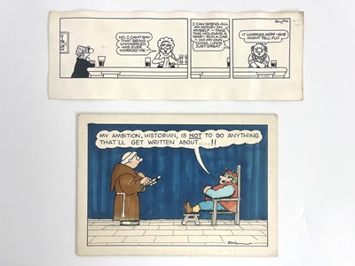 Lot 302 - Cartoon illustrations by Pete Field, Owl and...