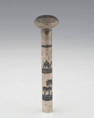 Lot 385 - A twentieth-century Iraqi silver and niello...
