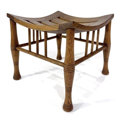 Lot 219 - Liberty and Co., an Aesthetic Movement oak...
