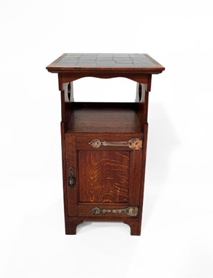 Lot 218 - Shapland and Petter, an Arts and Crafts oak...