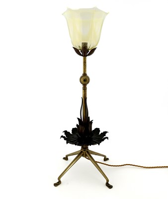 Lot 152 - W A S Benson, an Arts and Crafts copper and...