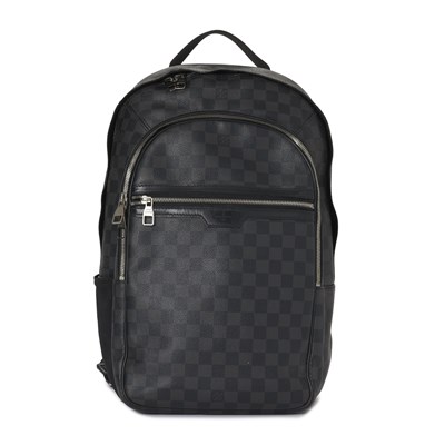 Lot 446 - Louis Vuitton, a damier graphite Michael backpack.