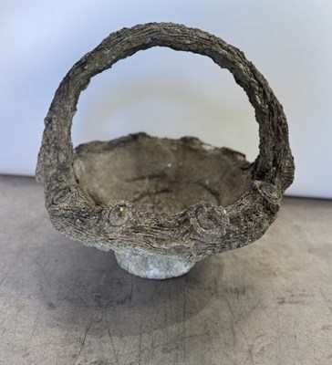 Lot 790 - A cast stone garden statue of a crab, approx...