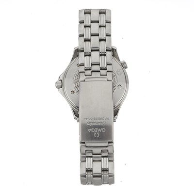 Lot 247 - Omega, a stainless steel Seamaster Diver 300M 'GoldenEye' bracelet watch