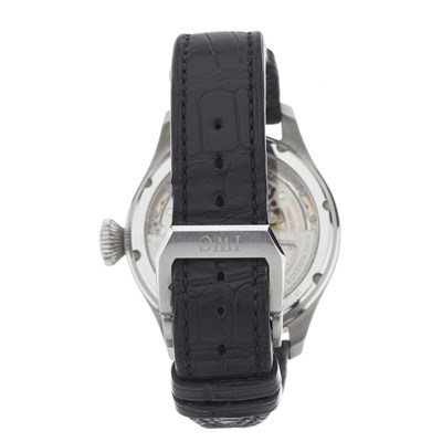 Lot 238 - IWC, a limited edition stainless steel Big Pilot Perpetual Calendar wrist watch