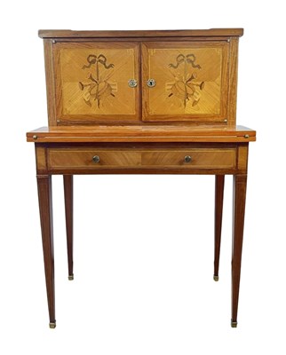 Lot 753 - An early 20th century bonheur dujour in the...