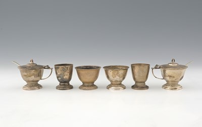 Lot 86 - A group of hallmarked silver, to include two...