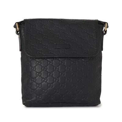 Lot 410 - Gucci, a Guccissima messenger bag.